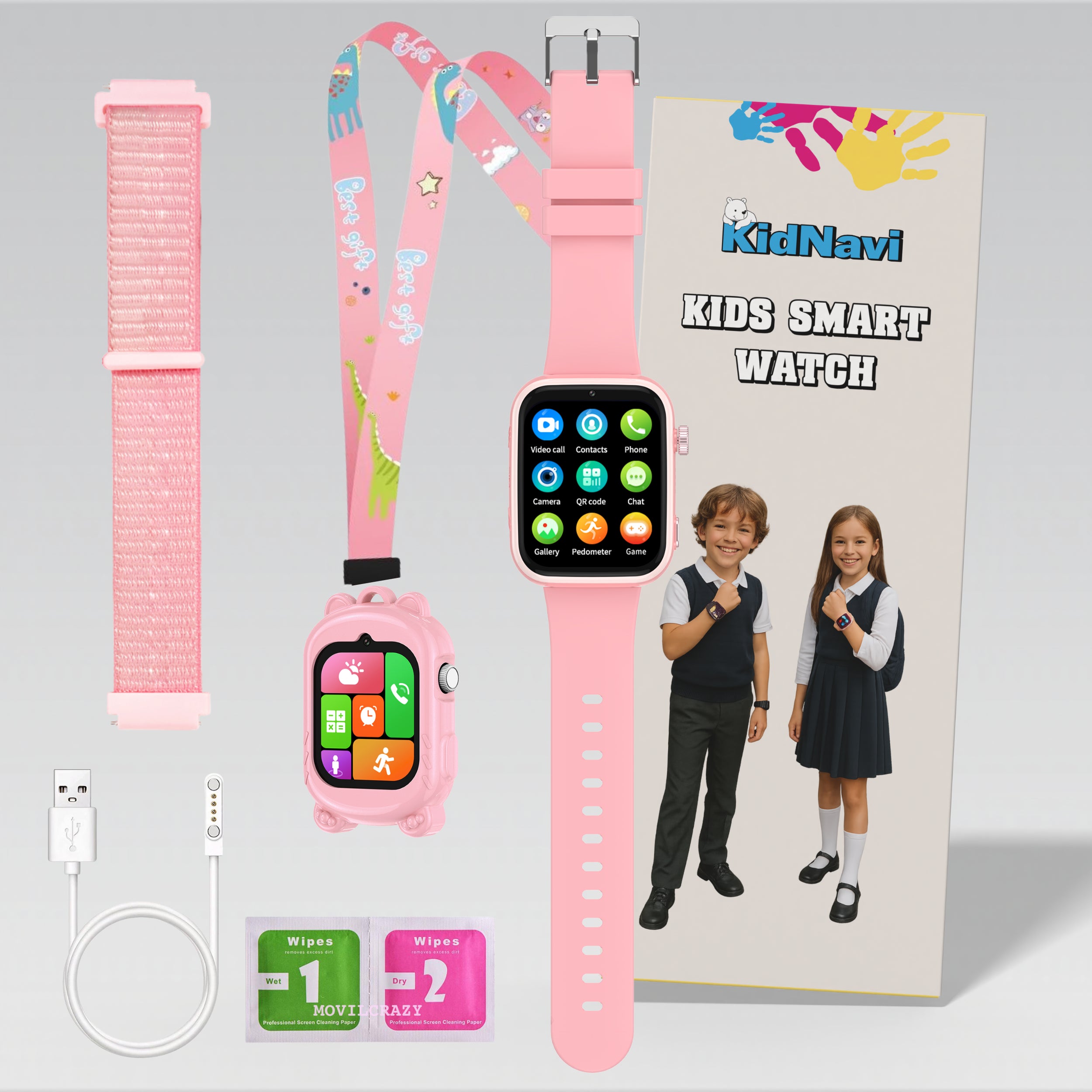 KidNavi™ KN24 GPS Horloge Kind