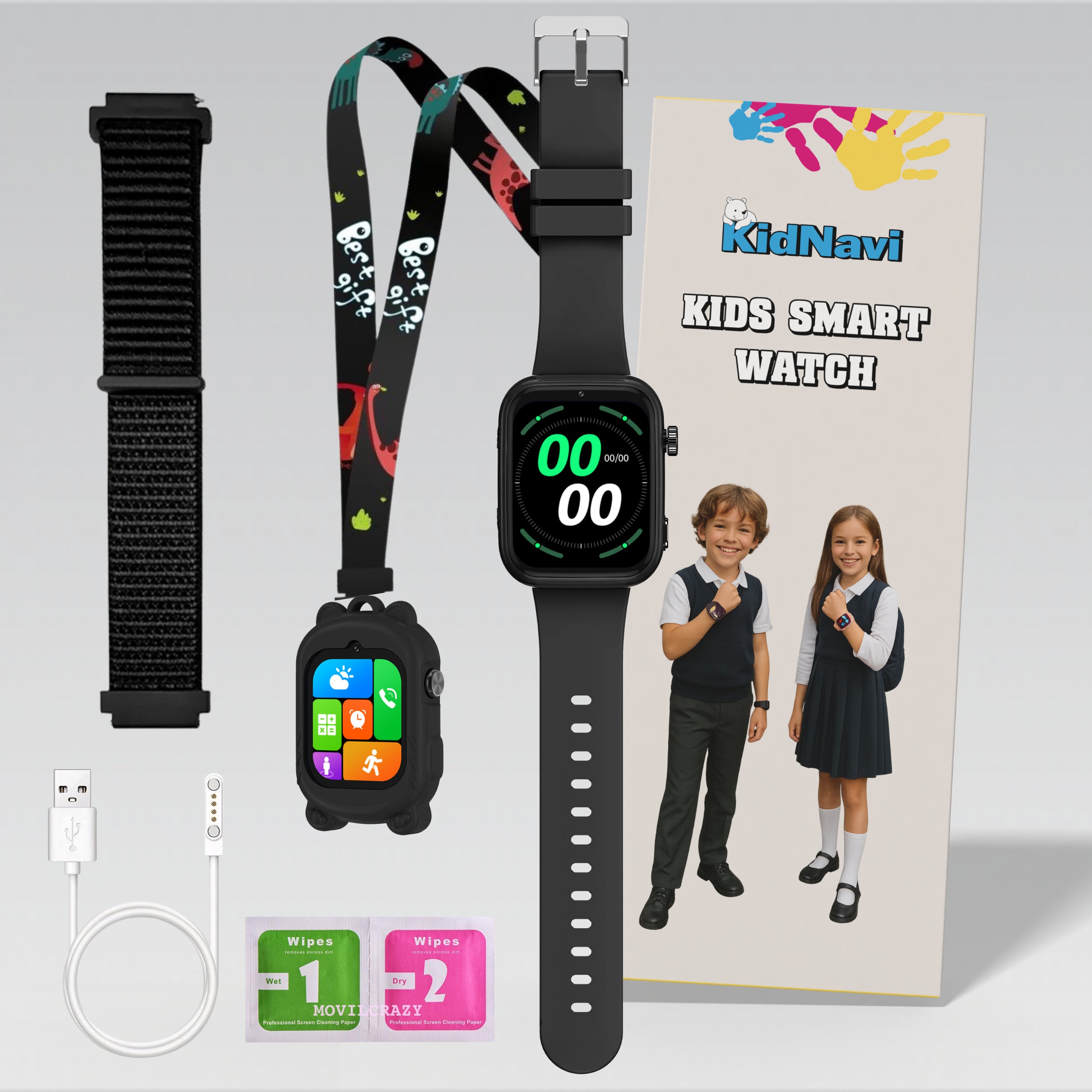 KidNavi™ KN24 GPS Horloge Kind