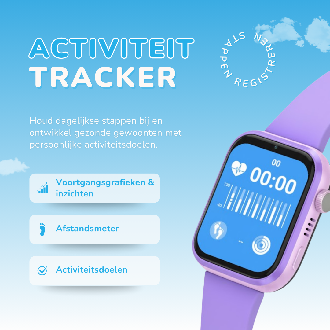 KidNavi™ KN24 GPS Horloge Kind