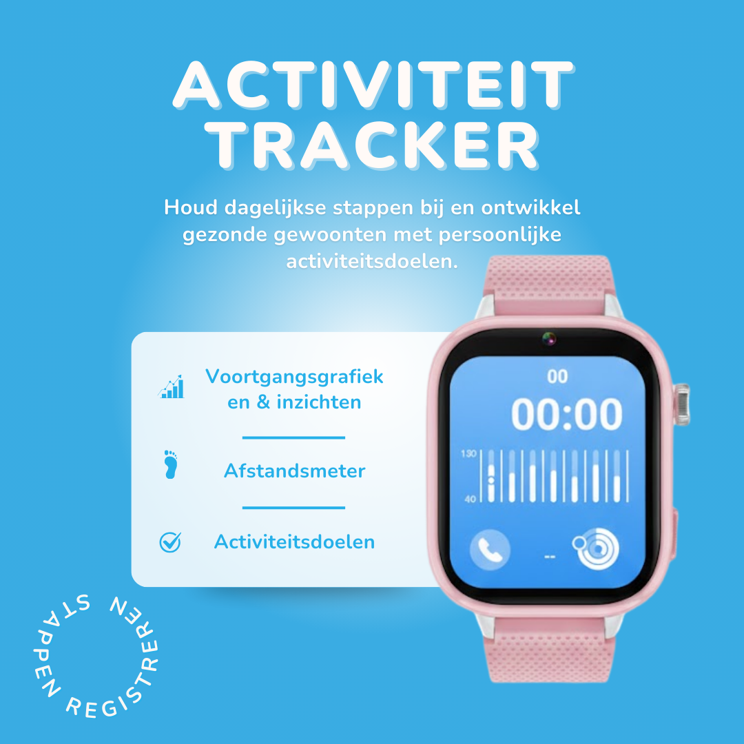 KidNavi™ KN25 Pro GPS Horloge Kind