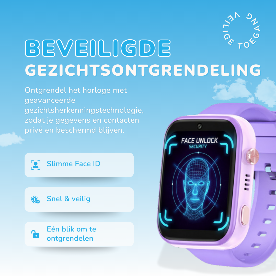 KidNavi™ KN24 GPS Horloge Kind