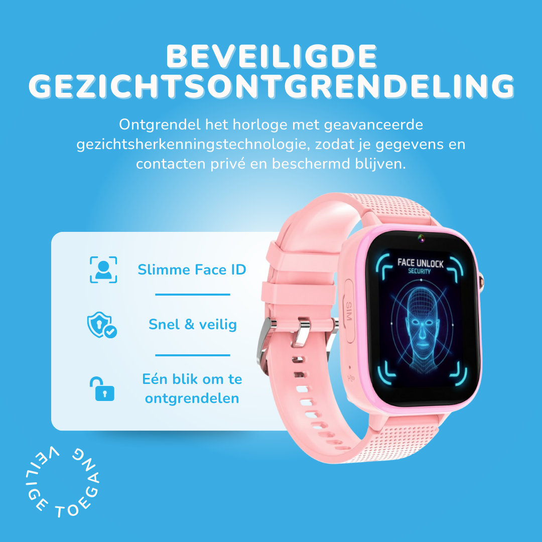 KidNavi™ KN25 Pro GPS Horloge Kind