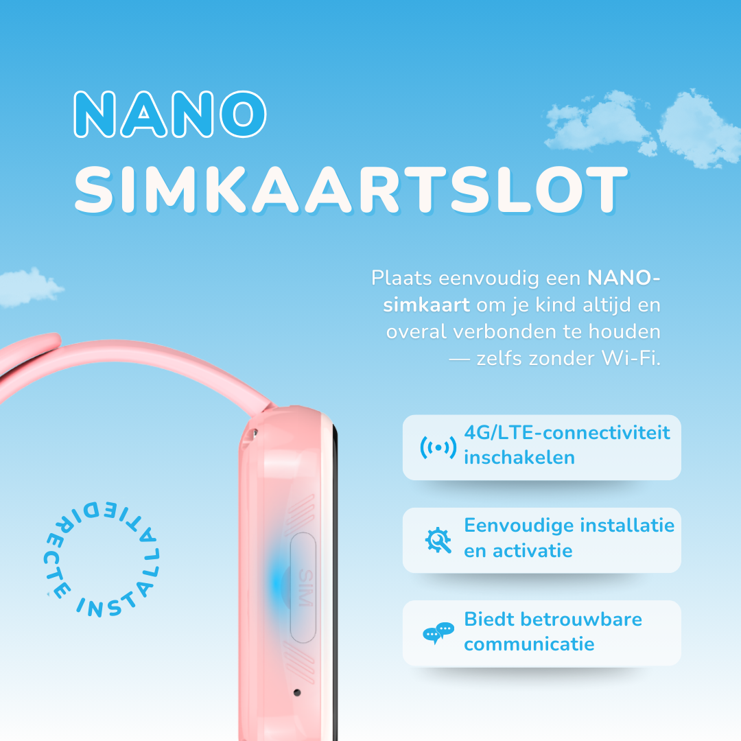 KidNavi™ KN24 GPS Horloge Kind