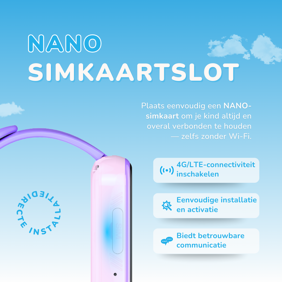 KidNavi™ KN24 GPS Horloge Kind