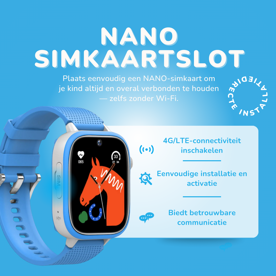 KidNavi™ KN25 Pro GPS Horloge Kind