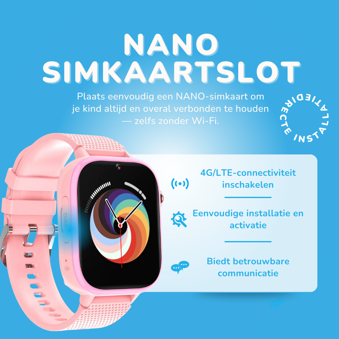 KidNavi™ KN25 Pro GPS Horloge Kind