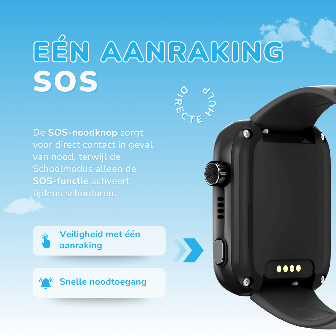 KidNavi™ KN24 GPS Horloge Kind