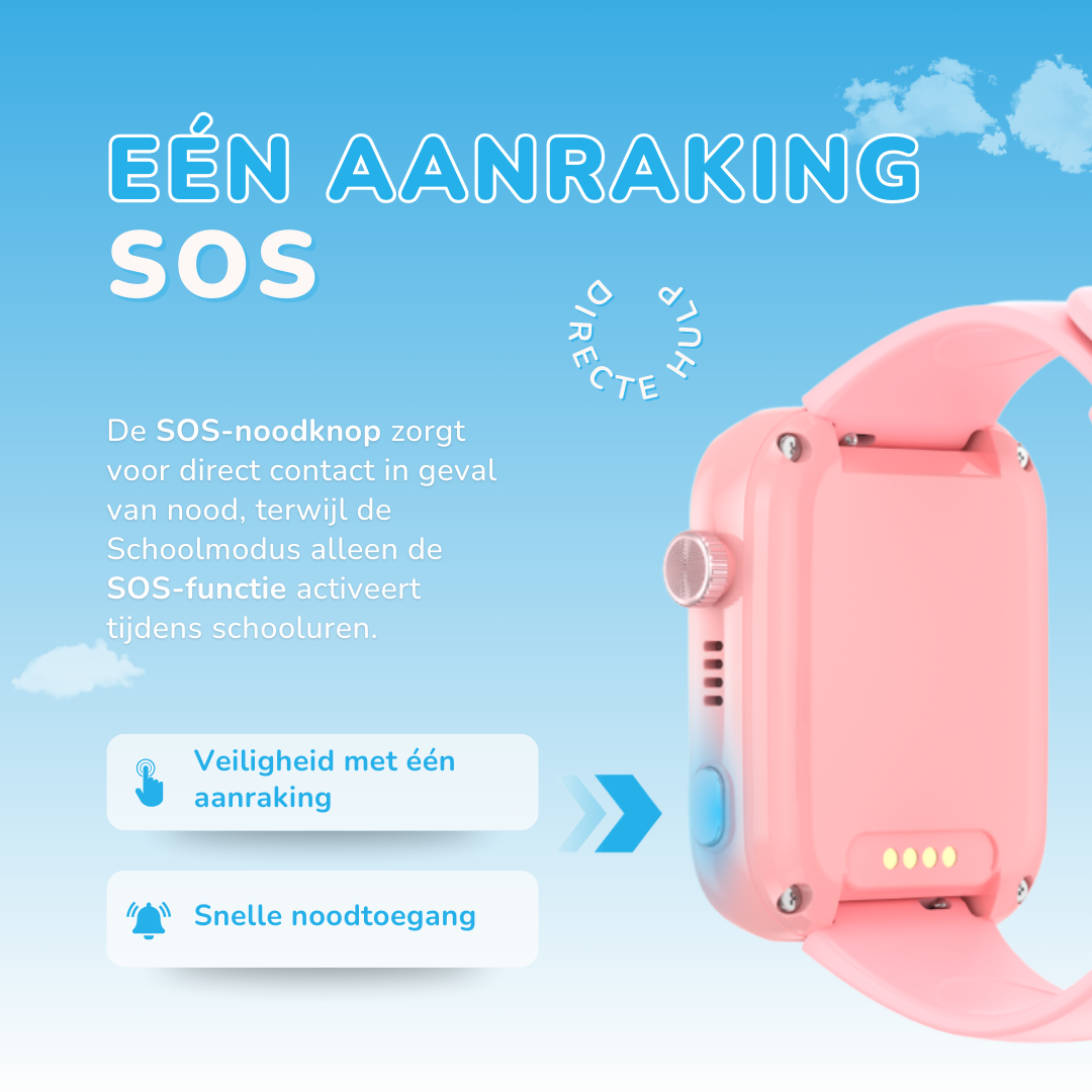 KidNavi™ KN24 GPS Horloge Kind