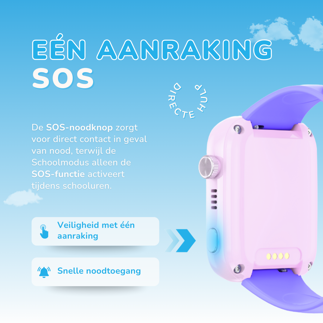 KidNavi™ KN24 GPS Horloge Kind