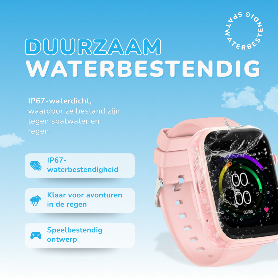 KidNavi™ KN24 GPS Horloge Kind